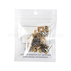 16 шт. 8 стиля фурнитуры для сережек-гвоздиков из нержавеющей стали 304 STAS-FS0001-84