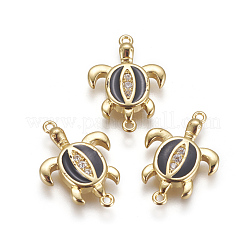 Соединители латунные эмалевые звенья KK-L177-43