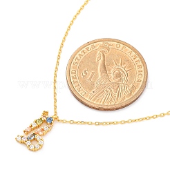 925 серебряная подвеска в виде созвездия с разноцветными кубическими цирконами STER-R009-01G-08