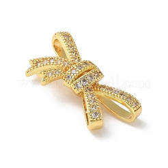 Латунные микропаве прозрачные подвески с фианитом KK-A236-12G