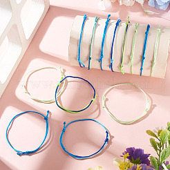 32 pieza de 4 colores para hacer pulseras de hilo de nailon&nbsp;BJEW-TAC0068