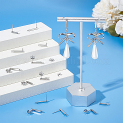 60 шт. фурнитура для сережек-гвоздиков из нержавеющей стали 304&nbsp;STAS-UN0054-97