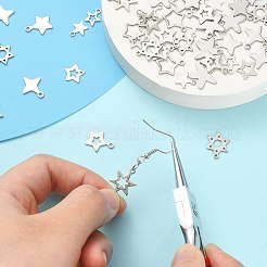 100 шт. 10 стиля 201 подвески из нержавеющей стали&nbsp;STAS-CJ0002-21