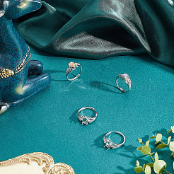 4 шт. латунные регулируемые кольца&nbsp;KK-SC0007-05