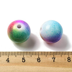 Краска для запекания непрозрачные акриловые бусины OACR-H049-02A