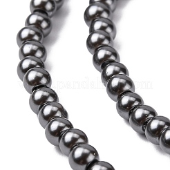 Экологичные стеклянные жемчужные бусины HY-J002-4mm-HX088