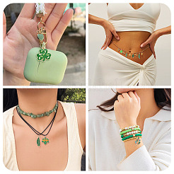36 pièces 9 styles pendentifs en émail en alliage de zinc&nbsp;ENAM-TA0011-13