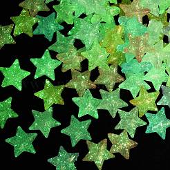 Светящиеся прозрачные акриловые бусины&nbsp;OACR-B031-17