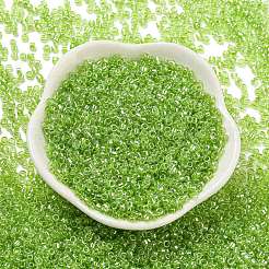 Perline di vetro trasparente elettrolitico&nbsp;SEED-S042-16A-01