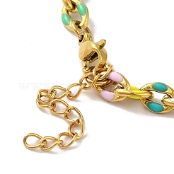 Браслет из нержавеющей стали 304 AJEW-B026-04G