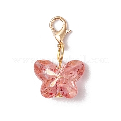 Подвесные украшения из прозрачного акрила в виде бабочки&nbsp;HJEW-JM03124