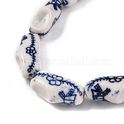 Фарфора ручной работы бисер нитей&nbsp;PORC-I027-18A