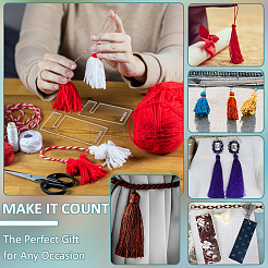 10 outil de fabrication de pompons en acrylique&nbsp;DIY-BC0014-89