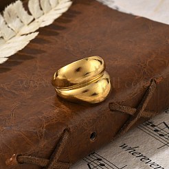 Кольца-манжеты из нержавеющей стали 304 RJEW-R014-02G-01