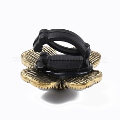 Clips de hebilla de zapato de aleación&nbsp;FIND-WH0111-33