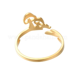 Кольца из нержавеющей стали 304 для женщин&nbsp;RJEW-S241-05G