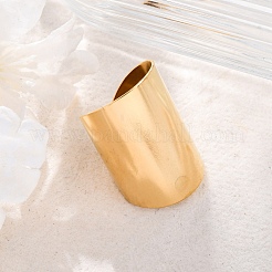 Кольца-манжеты из нержавеющей стали 304 для женщин&nbsp;RJEW-F175-02G-01