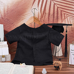 Polyester Hunde- und Katzenkleidung Abschlussfeierkostüm&nbsp;AJEW-WH20115-16A