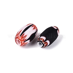 Cuentas de barril de vidrio millefiori hechas a mano&nbsp;LA-N002-09A