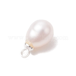 Натуральные культивированные пресноводные жемчужные рисовые подвески&nbsp;PALLOY-JF05079-02