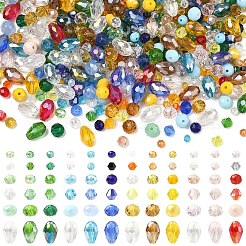 18 нити 18 стилей стеклянных бусин нити&nbsp;GLAA-YW0005-53B