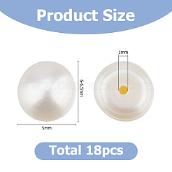 9 пара бусин из натурального культивированного пресноводного жемчуга класса ААА PEAR-HS0001-14