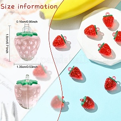 10шт прозрачные акриловые подвески&nbsp;OACR-YW0002-31A