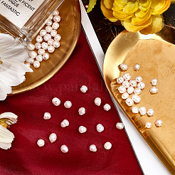 2 нитка натурального культивированного пресноводного жемчуга класса B PEAR-BBC0001-06