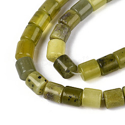 Природного нефрита Xiuyan бисер нитей G-T141-86A