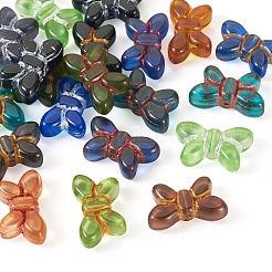 20 шт. прозрачные бусины лэмпворк&nbsp;FIND-TA0005-47