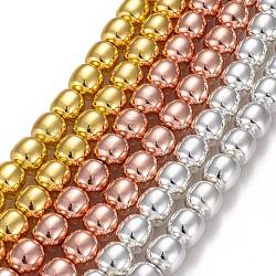 Non magnetici perle ematite sintetico fili, tondo, colore misto, 12mm, Foro: 1.4 mm, circa 31pcs/filo, 15.94 pollice (40.5 cm)