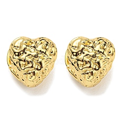 Серьги-кольца в форме сердца, украшения из латуни для женщин, без кадмия и без свинца, реальный 18k позолоченный, 16x15.5 мм