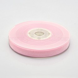 Polyester Samtband für Geschenkverpackung und Festivaldekoration, rosa, 1/2 Zoll (13 mm), etwa 25 yards / Rolle (22.86 m / Rolle)