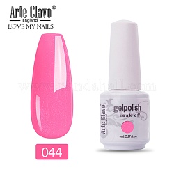 8ml de gel especial para uñas, para estampado de uñas estampado, kit de inicio de manicura barniz, color de rosa caliente, botella: 25x66 mm