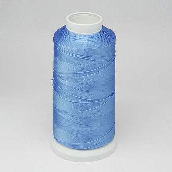 Filo nylon, per la fabbricazione di nappe, cielo blu, 0.3mm, circa 1093.61 iarde (1000 m)/rotolo