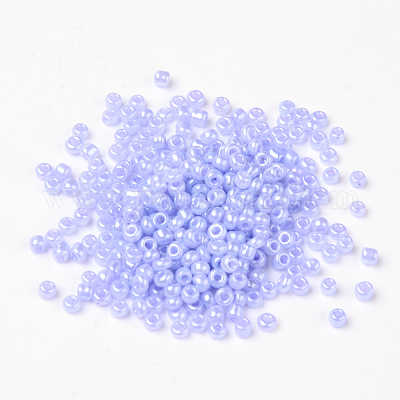 Wholesale DIY Craft Beads 6/0 Ceylon Round Glass Seed Beads