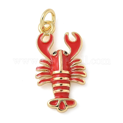 Латунь эмаль подвески KK-C110-22B-02G-1