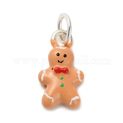 Подвески из сплава и эмали с рождественской тематикой FIND-I063-01A-1