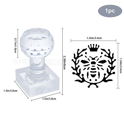 Clear Acrylic Soap Stamps 