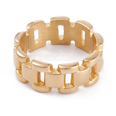 Roman Cuff Bracelet in 18K Yellow Gold, 7.5mm