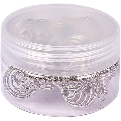 Стальные спиральные бусины STAS-PH0008-02-1