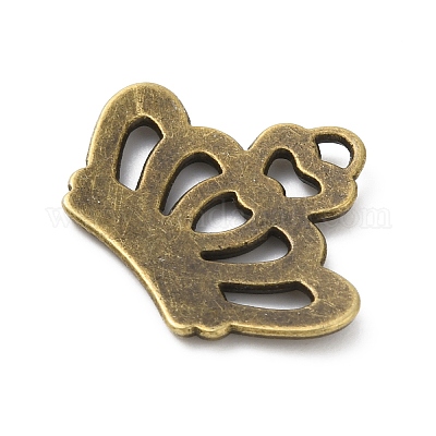 Подвеска из сплава в тибетском стиле со стразами для эмали FIND-WH0126-174AB-1