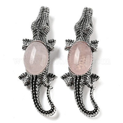 Брошь из сплава с крокодилом из сплава двойного назначения JEWB-C026-01A-AS-1