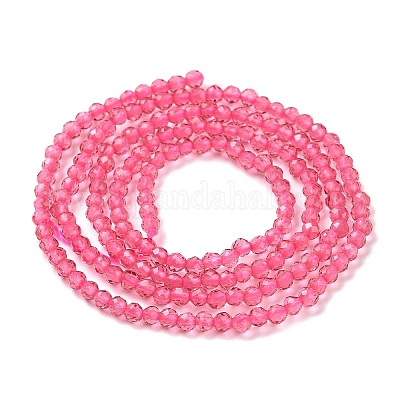 Прозрачные стеклянные бусины GLAA-H021-03-02-1