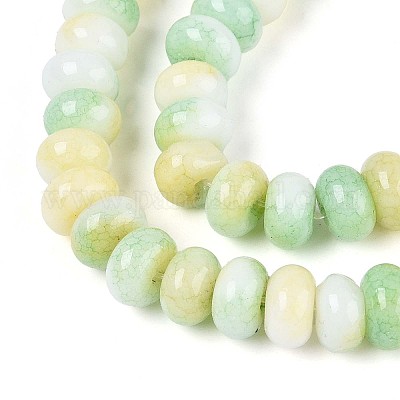 Стеклянные бусины GLAA-N059-5x8mm-45-1