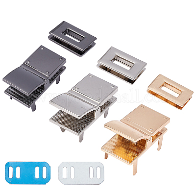 3 комплект 3-х цветных замков из сплава&nbsp;PALLOY-CA0001-81-1