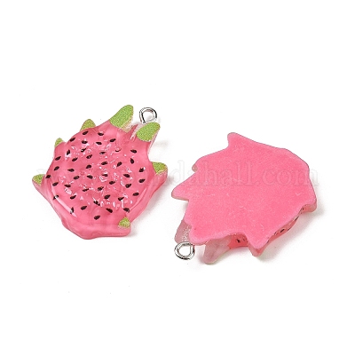 Подвески из непрозрачной смолы с фруктовой тематикой RESI-F061-02A-1