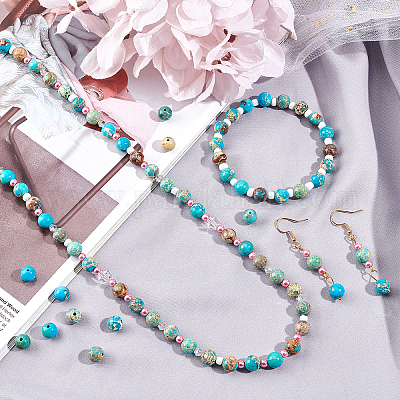 Натуральные имперские нитки из яшмы G-AR0002-50-1