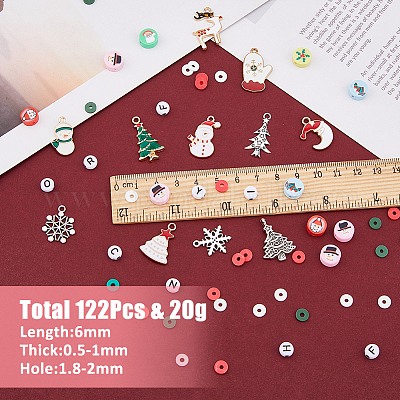 Набор для самостоятельного изготовления украшений на рождественскую тематику DIY-FH0005-65-1