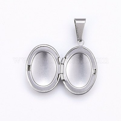 Подвески-медальоны из нержавеющей стали 304 STAS-O103-31P-1